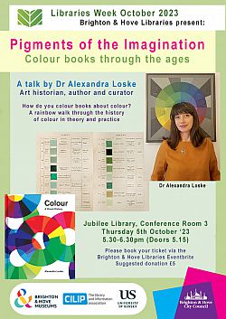 Colour books talk at Jubilee Library 2023