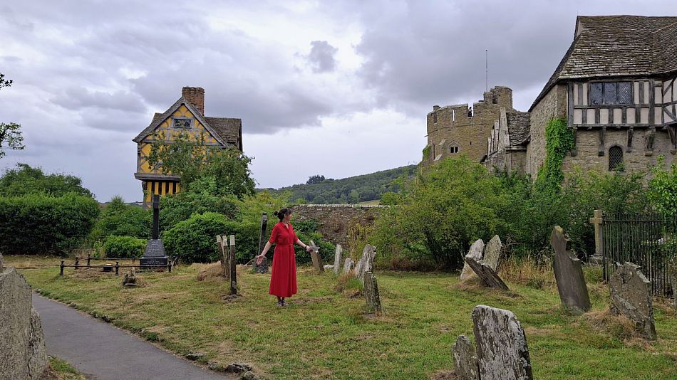 Alexandra Loske at Stokesay Castle July 2025