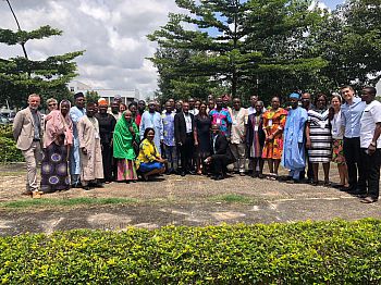 Tamsin & co in Abuja, Nigeria: October 2018
