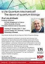 Poster for Jim's IOP evening lecture