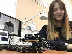 Physics BSc student Elvira Castello