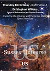 Steve Wilkins Sussex Universe Talk October 2022