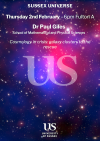 Paul Giles Sussex Universe talk, 2nd Feb, 2023