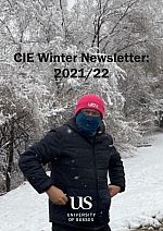 CIE Winter Newsletter 2021-22 cover