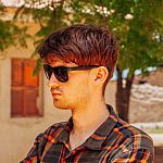 Portrait photograph of Dexter Shepherd