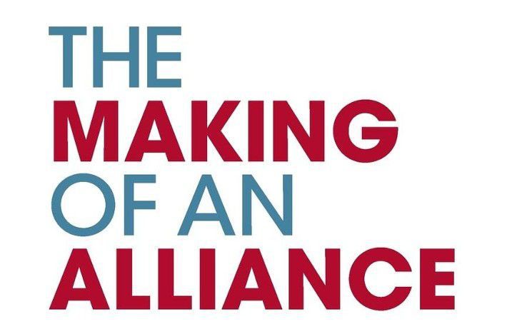The front cover of David Tal's book showing the title The Making of an Alliance