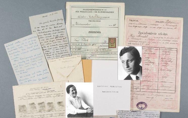 A collection of the Mandel family's papers and photos
