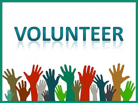 Listening to a presentation Volunteer icon