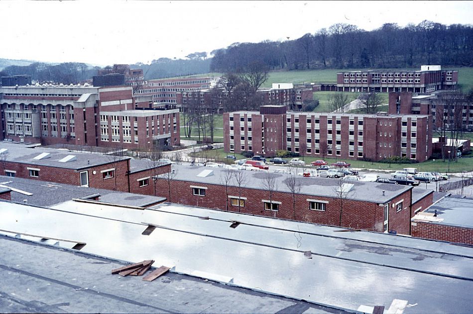 East Slope Roofs April 1975