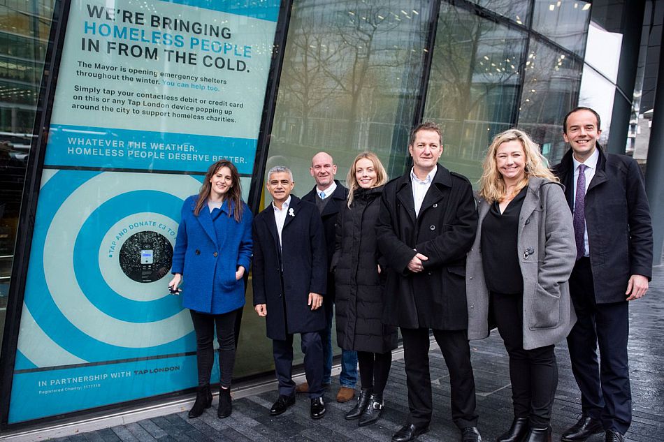 Polly Gilbert, Sadiq Khan - TAP London