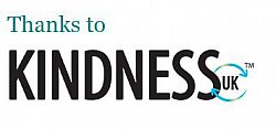 Thanks to Kindness UK and Kindness UK logo