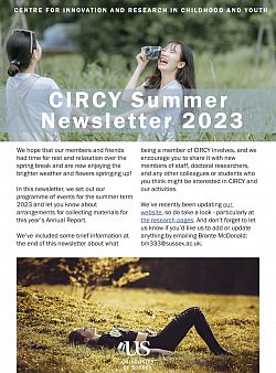 CIRCY Summer Newsletter 2023 cover