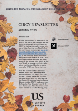 CIRCY Autumn Newsletter 2023 cover