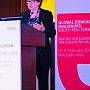 Dr Barbara Crossouard presents at the Global Education Dialogue in New Delhi
