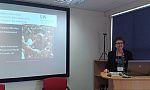 Dr Barbara Crossouard at an SRHE seminar in July 2015