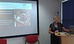 Professor Louise Morley at an SRHE seminar in July 2015