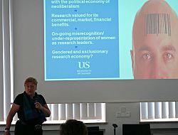 Professor Louise Morley presents in Cologne: July 2016