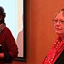 Dr Barbara Crossouard (University of Sussex) with Professor Rosemary Deem (University of London)