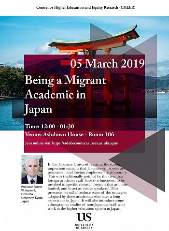 Being a Migrant Academic in Japan
