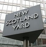 New Scotland yard sign