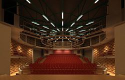 Artist's impression of the interior of the ACCA after refurbishment