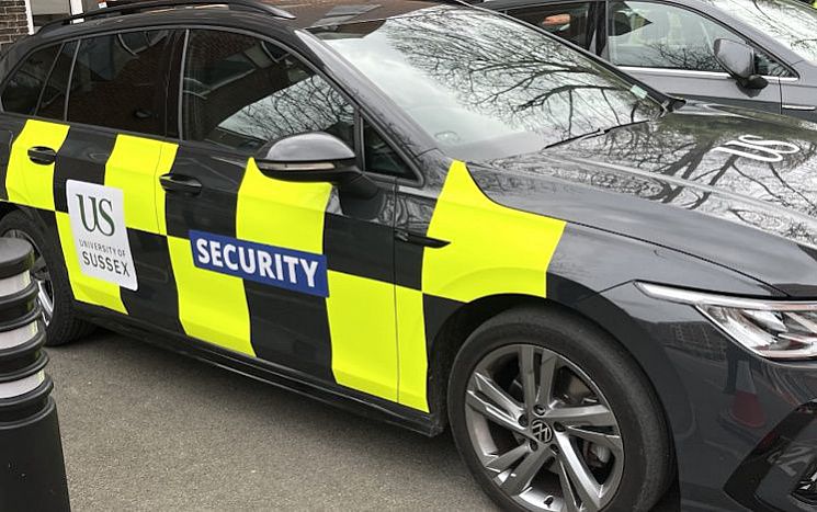 Image of a Security vehicle