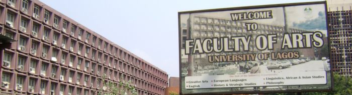 Students walking across campus