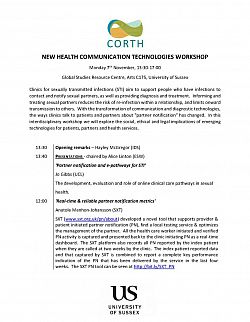 CORTH New Health Communication Technologies - Programme