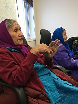 Elder Indigenous midwives in northern Canada