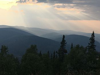 Landscape from the Canadian north