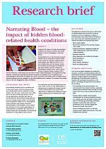 Research brief, Narrating Blood, Summer 2019