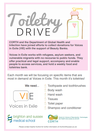 Toiletry Drive