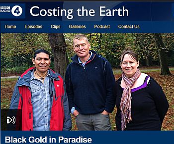 BBC Radio 4 Costing the Earth Yasuni episode