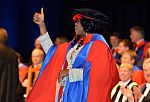 Image of Doctoral Researcher at Winter Graduation 2014-15