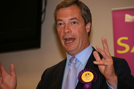 A photo of Nigel Farage