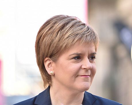A photo of the Scottish politician Nicola Sturgeon