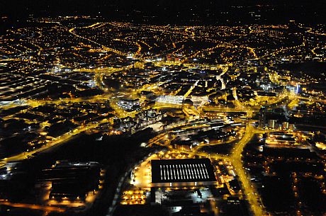 Wolverhampton at night