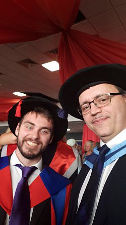 luke graduating