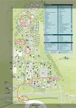 Campus Map of University of Sussex for BLC'17