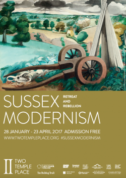 Sussex Modernism poster