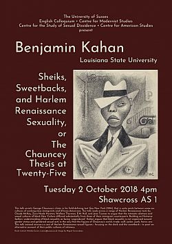 Benjamin Kahan Event Poster