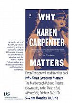 Poster for "Why Karen Carpenter Matters"