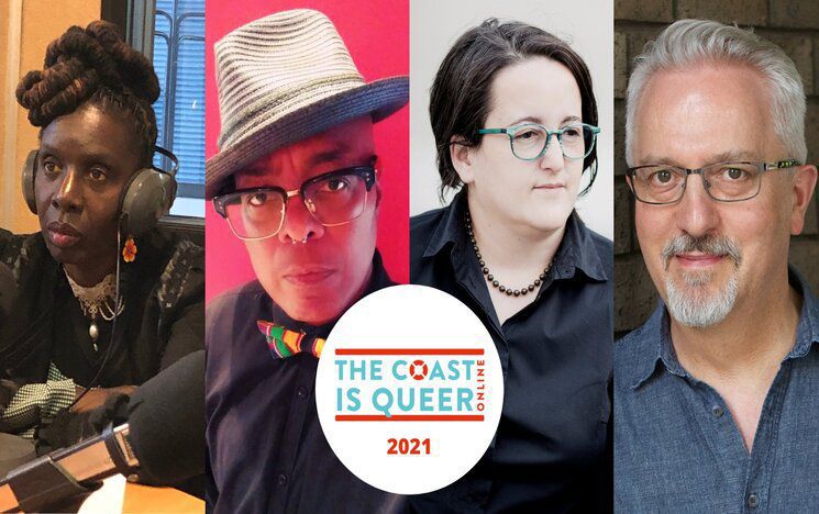 Line-up of speakers from Coast is Queer 2021