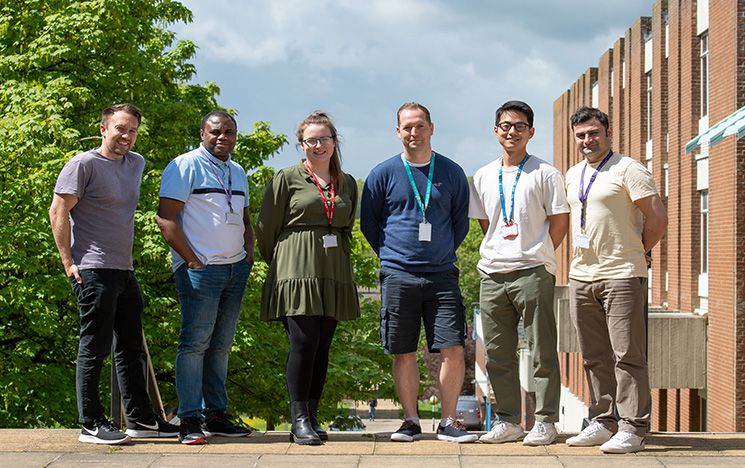 Morgan Lab outdoors