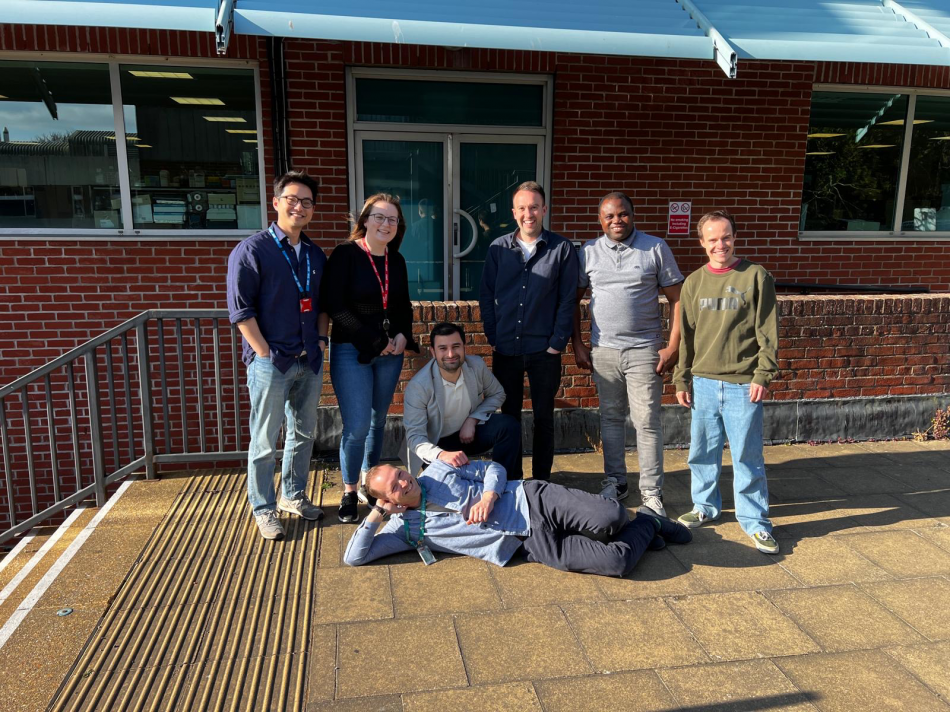 Morgan lab photo Apr 2025