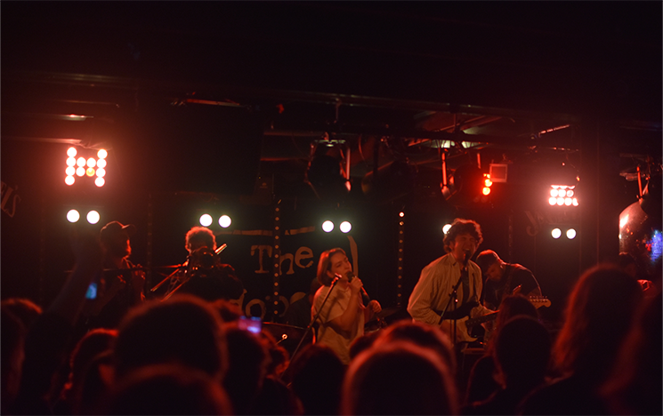 A gig at The Green Door Store in Brighton