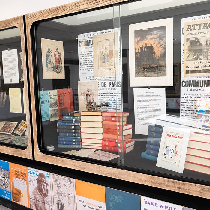 Library exhibition