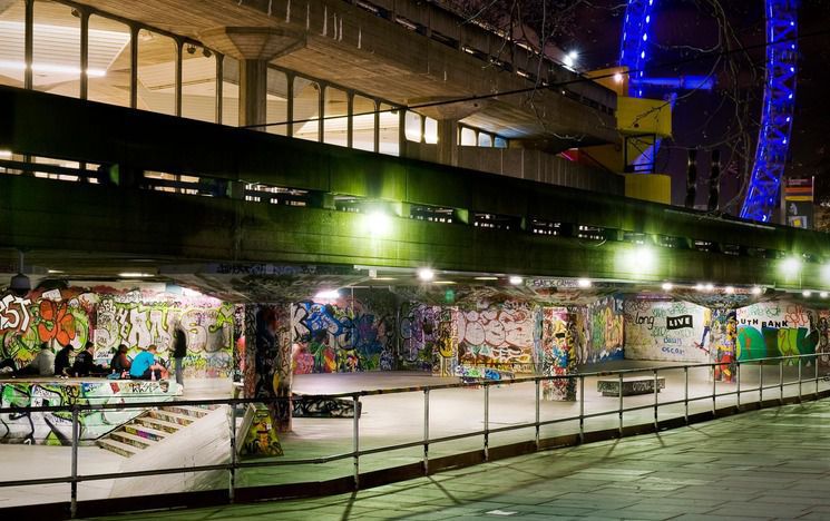 Southbank at night