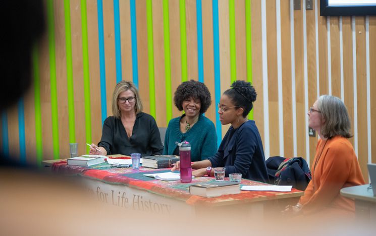 Panel of academics at the New Daughters of Africa Event (2019)