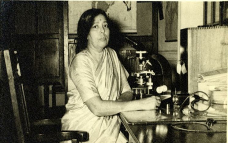 Janaki Ammal at the Botanical Survey of India, 1950s